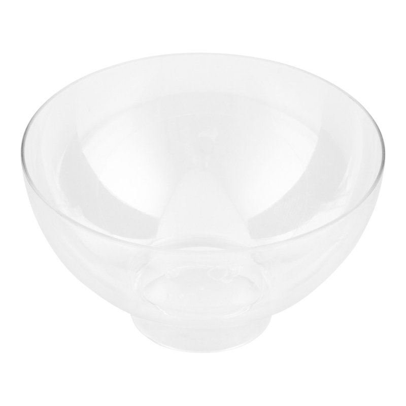 Restaurantware-2 Ounce Sauce Dishes, 100 Round Dipping Cups - Mini Sized, Disposable, Clear Plastic Soy Sauce Bowls, Unique Design, For Appetizers, Sauces, Small Bites, At Buffets Or Parties