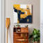 «Navy & Gold I», reproduction sur toile tendue-1098096981
