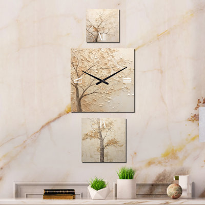Charla Metal Wall Clock