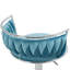 Tabouret de bar pivotant avec dossier Ginko-882844525-879315297