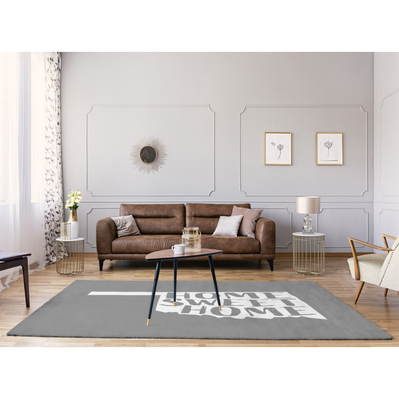 Tapis en poly-chenille oklahoma à la maison, Rectangle 8 pi x 10 pi