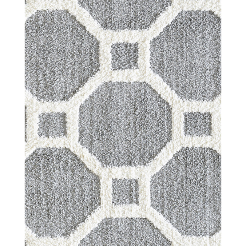 Kempf Geometric Indoor Rug, Rectangle 3'11" x 5'7"