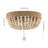 Solid Wood Flush Mount