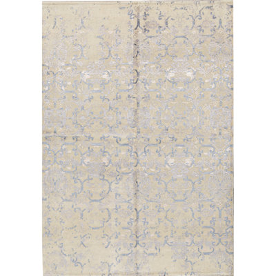 Damask Area Rug