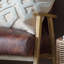 Flossy Genuine Leather Armchair