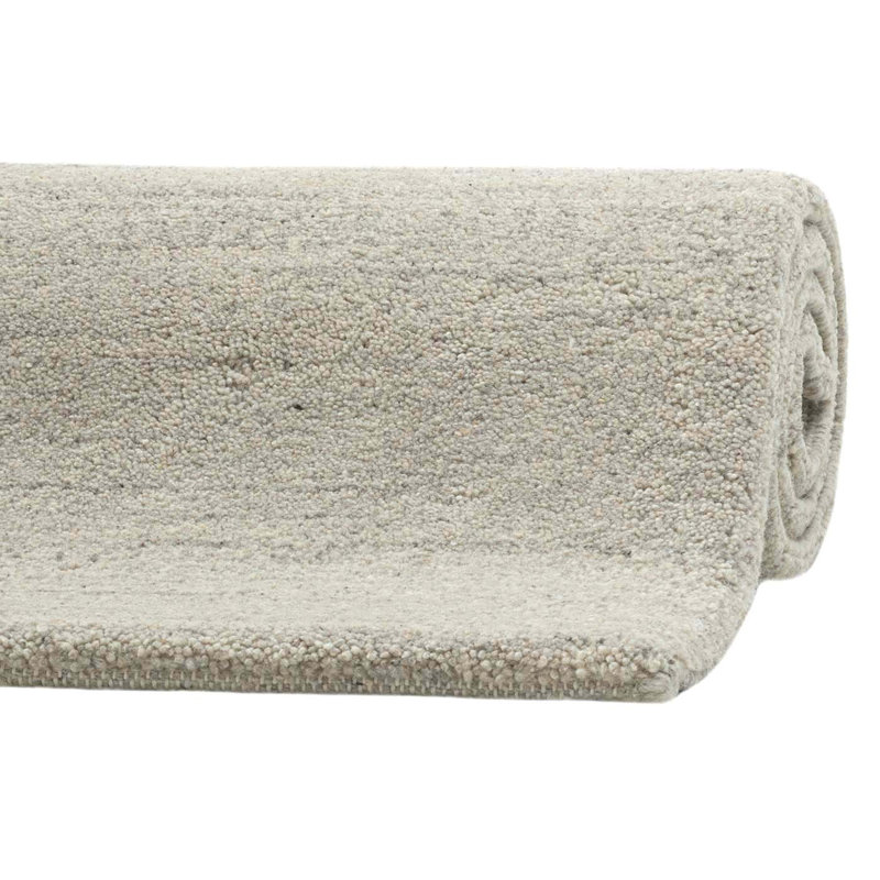 Pinkerton Hand Knotted Wool Melange/Sand Rug, Rectangular 300 x 400cm