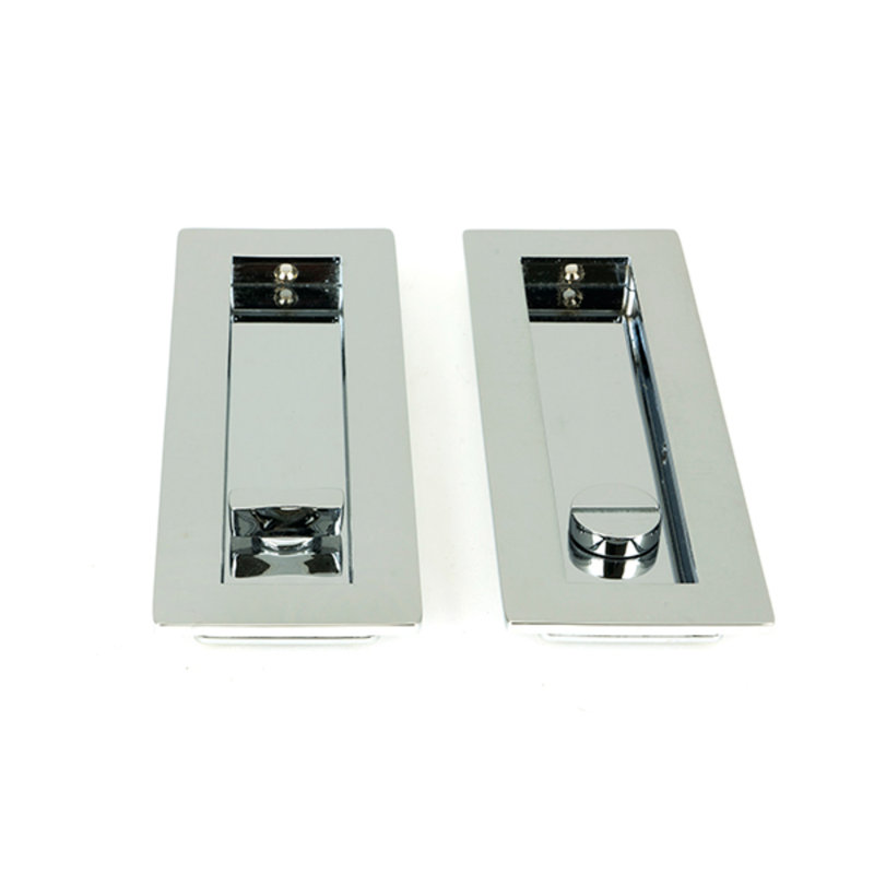 Door accessory, 17.5cm H x 6cm W x 1.3cm D, Polished Chrome