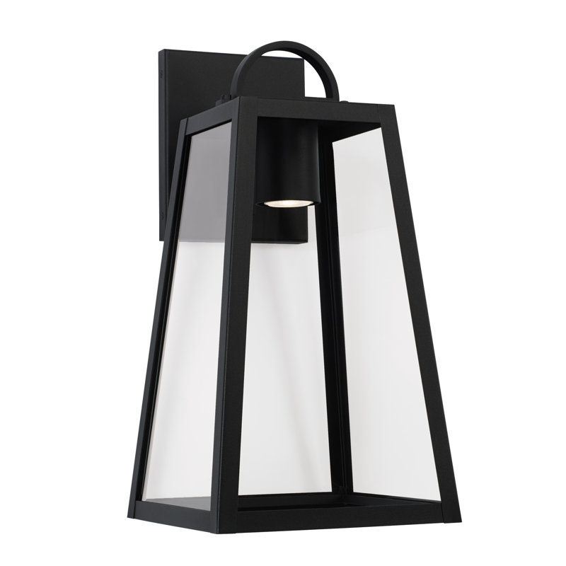 Wall Light, Black, 19.5" H x 10" W x 11"D