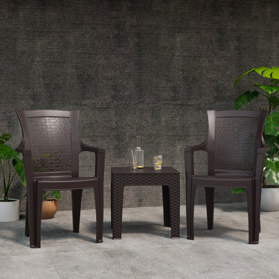 Sobia 3-Piece Outdoor Bistro Set