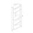 Hollier Geometric Bookcase-1028398867