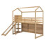 Lit mezzanine avec glissade Wood House-821966173