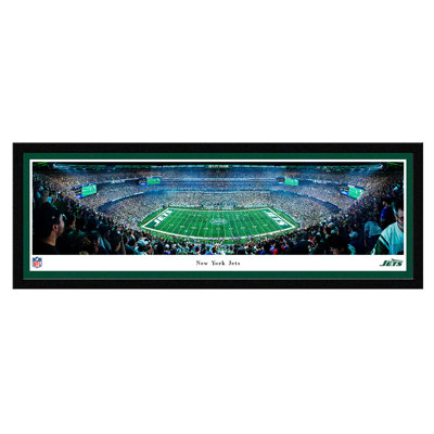 New York Jets Framed Panoramic Print on Paper