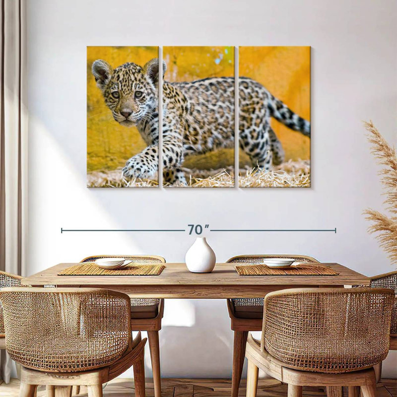 Jaguar Cub, 36" H x 57" W