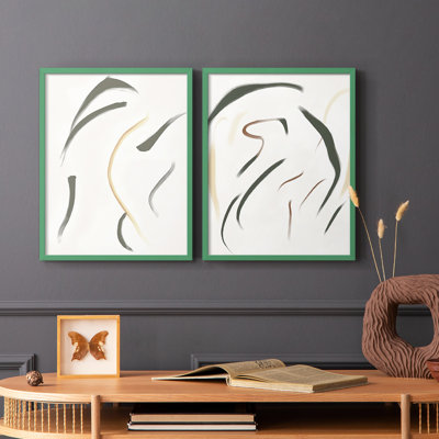 Série ABSTRACT DCCDXII - reproduction encadrée de qualité supérieure - prête à être accrochée - aucun clou requis - aucun clou requis