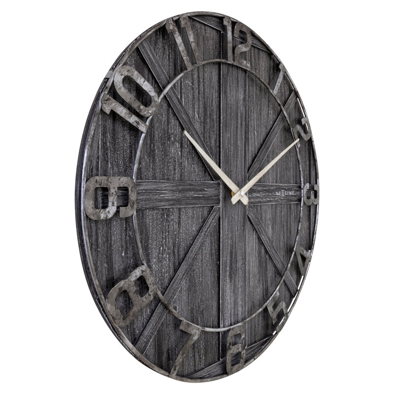 York Metal Wall Clock