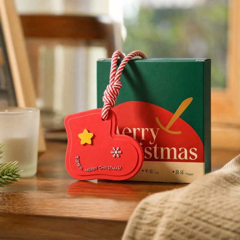 Pendentif boîte-cadeau Christmas Decorations, C