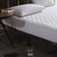 Hypoallergenic Quilted Mattress Protector Breathable Cover-409537935