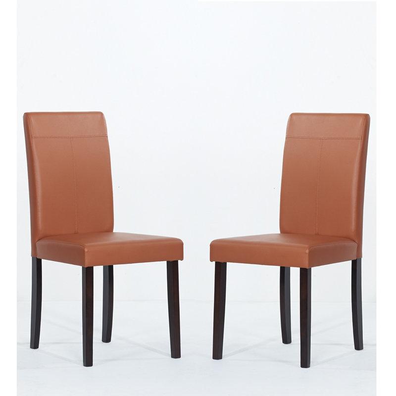 Chaise parsons à haut dossier
