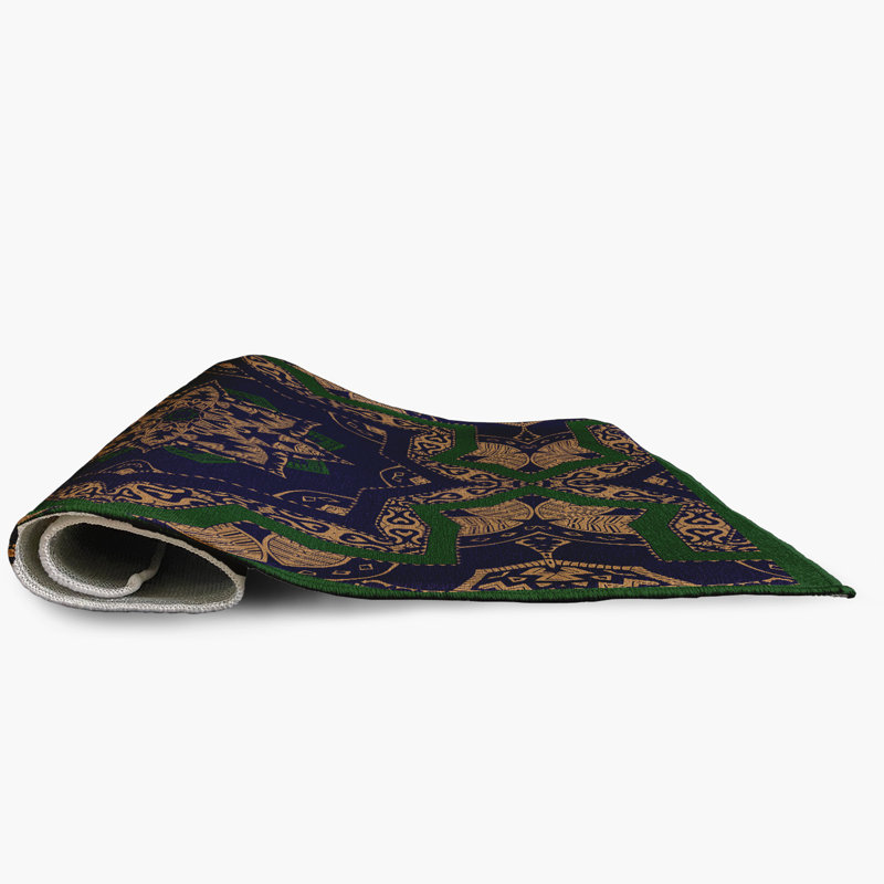 Rectangle Rectangle 18" X 30" Indoor/Outdoor Area Rug with Non-Slip Backing