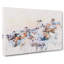 Oia Santorini Skyline in Greece Watercolour - Wrapped Canvas-56665872