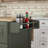 Arlonda Solid Wood Top Kitchen Cart-1611611384