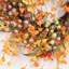 Couronne de fleurs artificielles d'automne 24 po-110056244