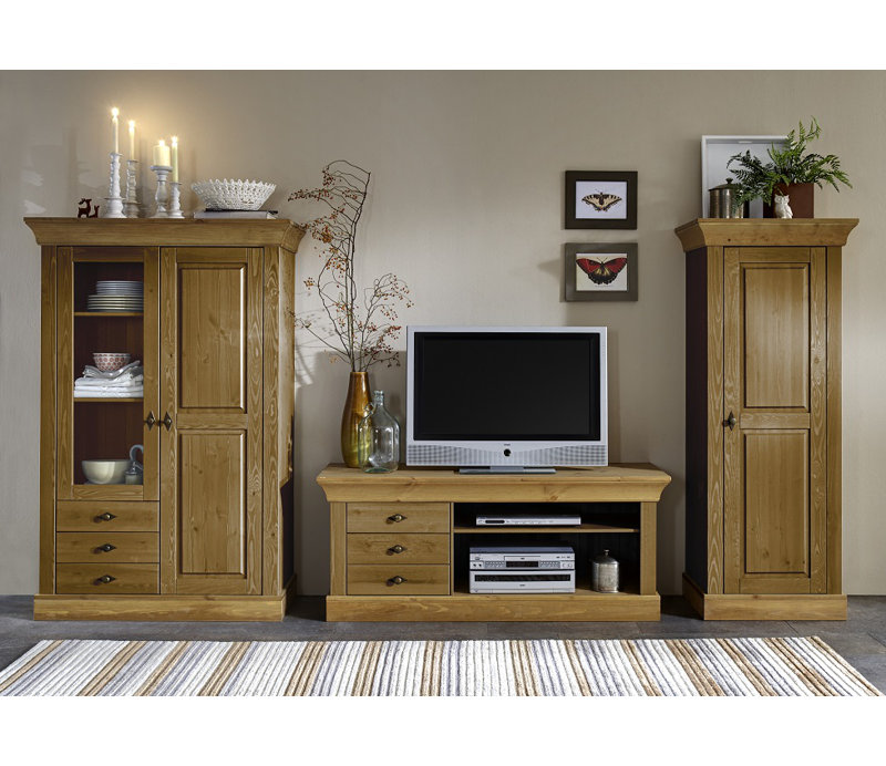 Kelly 65.3cm Sideboard, Stained and oiled brown/Brown