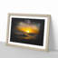 Sunset in Honolulu Hawaii - Framed Print-56841953-56841960