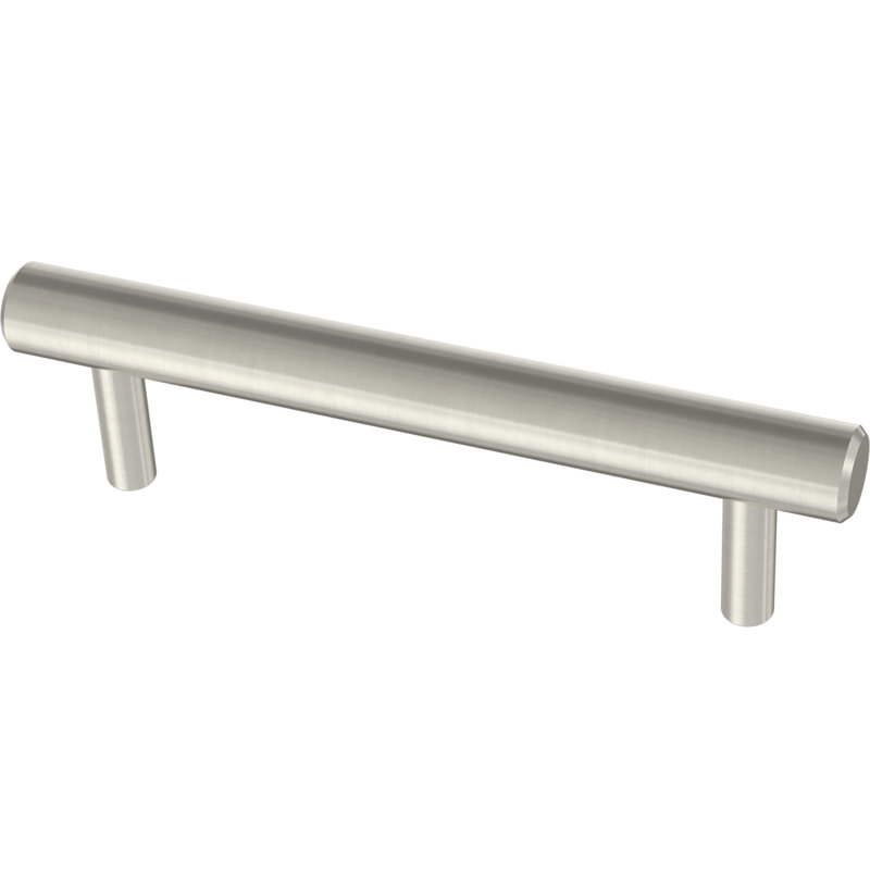 5 1/16" Center to Center Bar Pull, Stainless Steel, 5.06"