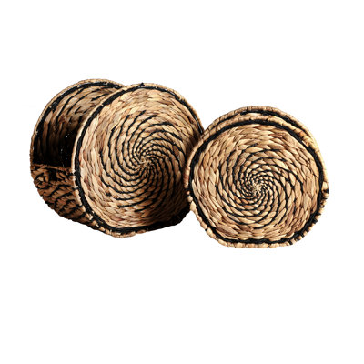 Wicker Decorative Bin