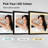 Wood Grain Aluminum Frame Led Frontlit Lighted Bathroom Vanity Mirror, Anti-fog/stepless Dimmable/3 Colors Adjustable-102744543