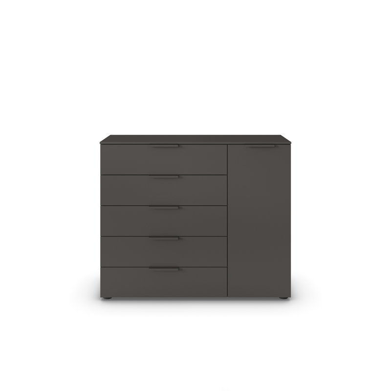 Flipp 5 - Drawer Chest of Drawers, Graphite