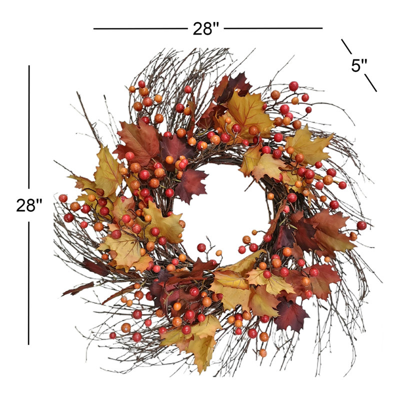 Couronne de 28 po