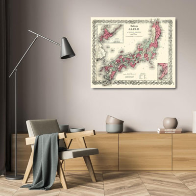 Red Barrel Studio® Colton Gallery Wrapped Canvas Art Titled: Japan - Colton 1855 ITJA0032