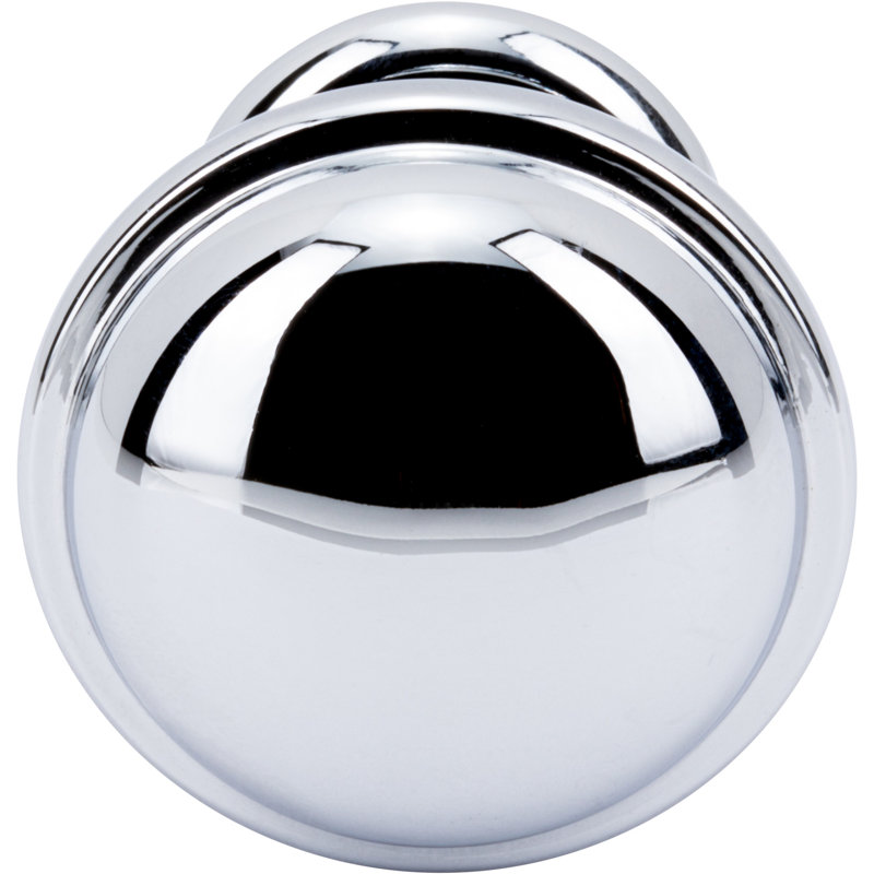Ronan Diameter Round Knob, Polished Chrome, 1 1/4"