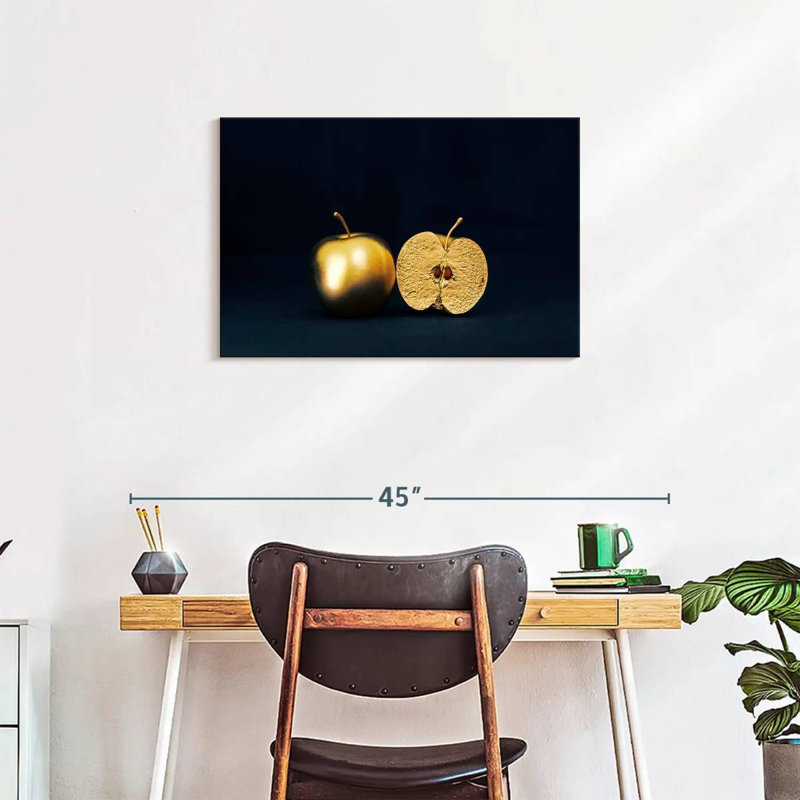Yarlin Split Golden Apple, 20" H x 30" W