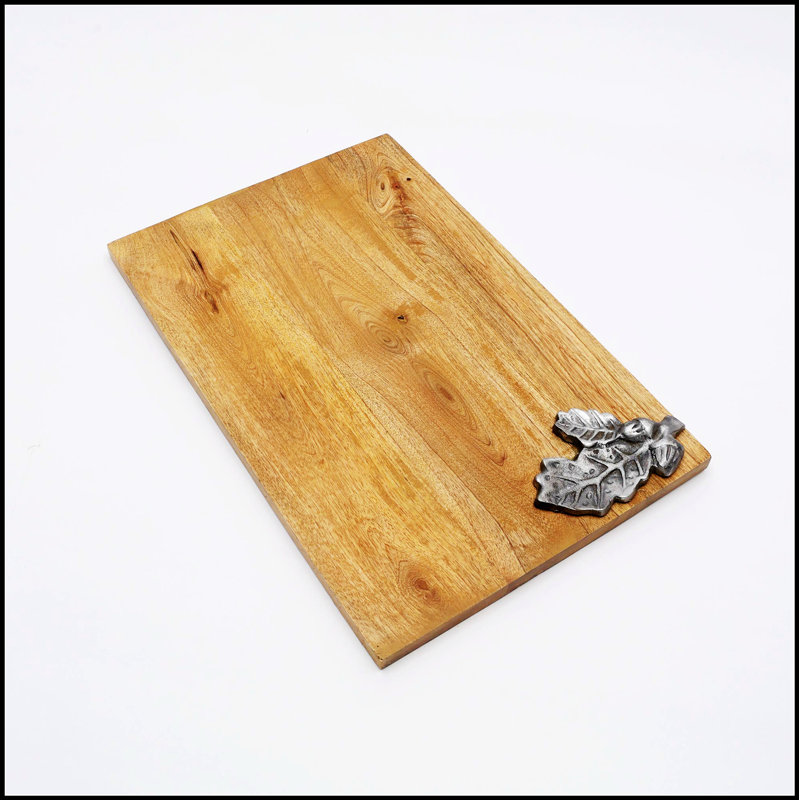 Leaf Land Wooden Platter