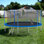 VAMOP Round Backyard Trampoline with Safety Enclosure