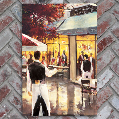 BRENT HEIGHTON Traditional Cities & Countries Wall Decor on Ceramic