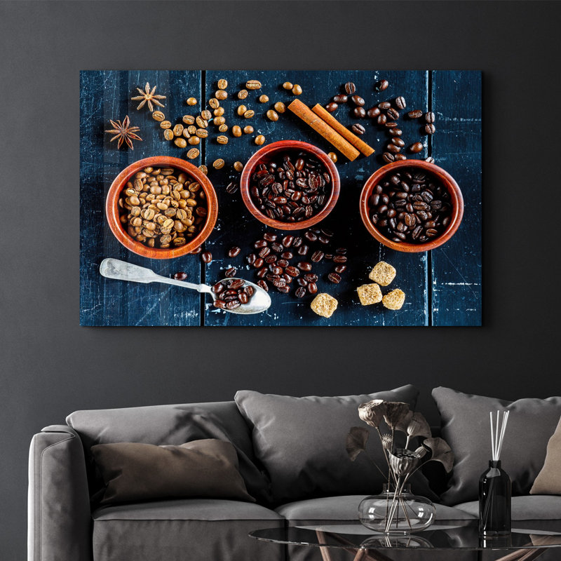 Élégante peinture murale en verre trempé de 13,8 po x 21,7 po | 100% verre trempé, épaisseur: 0,16 pouce | Imprimé UV pour des couleurs éclatantes | Parfait pour la décoration intérieure, le salon et les espaces de bureau