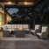 Dahlyla 8- Person Outdoor PE Wicker Sectional Seating Group with Fire Pit Table and Cushions