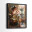 WOMEN Series CCCCXIX - reproduction encadrée de qualité supérieure - prête à être accrochée - aucun clou requis-1340606728-1340606734