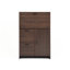 Armoire de bureau avec compartiment à 2 tablettes - Dortoir en noyer pour bureau à domicile