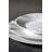 Missoni Soup Plate Zig Zag White Set 2 Pcs. Diam. 8.5"