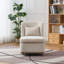 Fauteuil de chambre rembourré pivotant-108534779