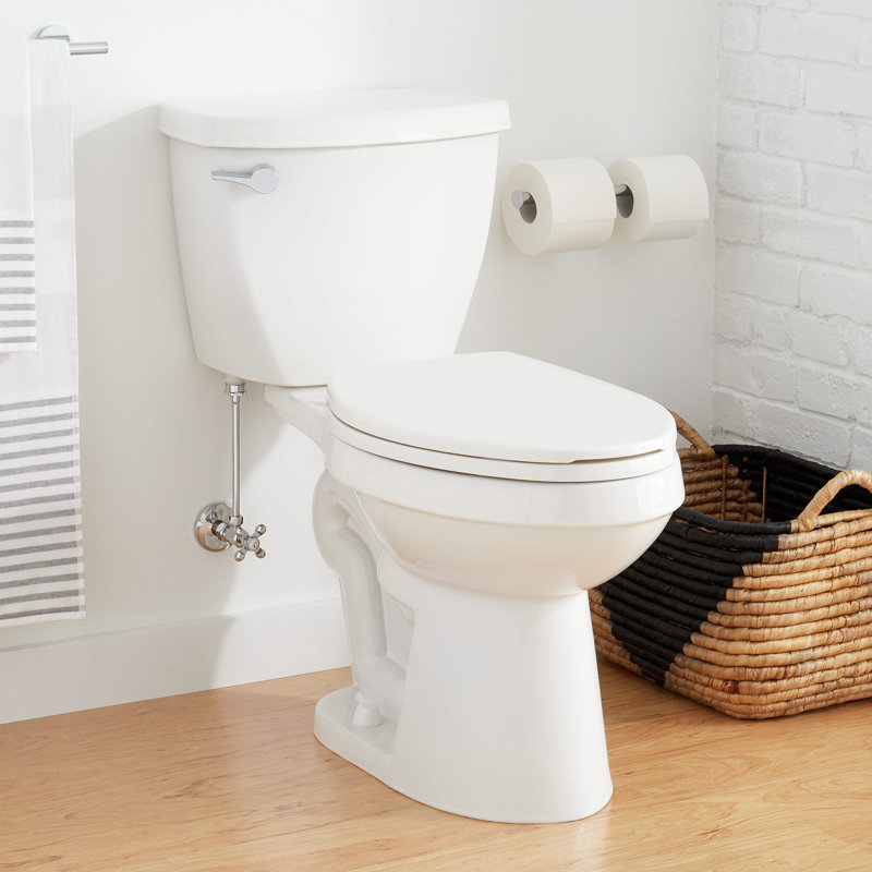 Bradenton Two-Piece Elongated Toilet With 14" Rough-In - 16" Bowl Height