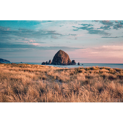 Cannon Beach by Laura Brambilla - Wrapped Canvas Print