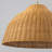 2-Light 20"W Boho Natural Rattan Dome Pendant
