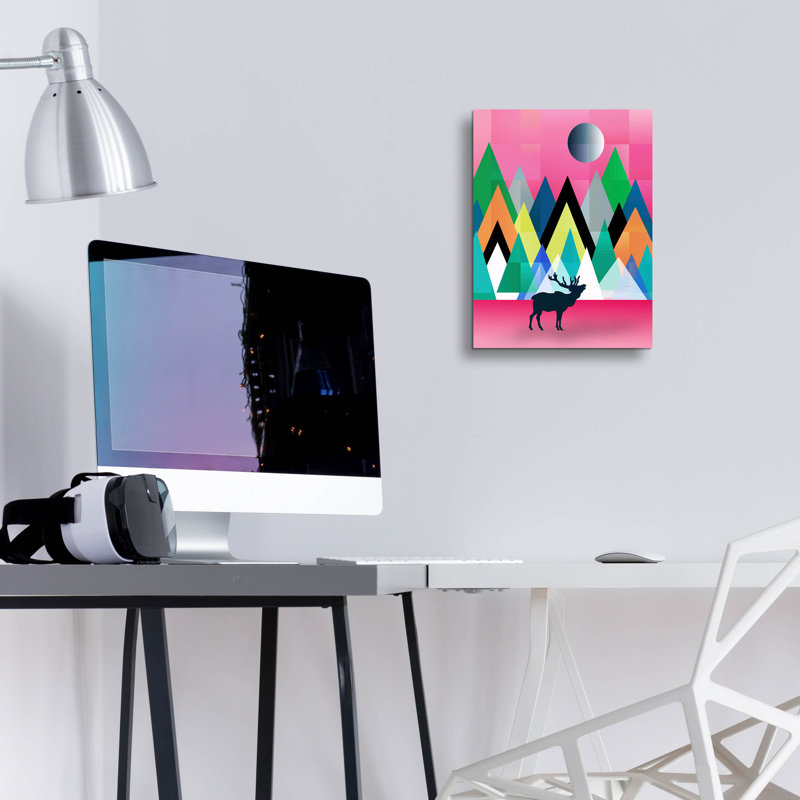 «Cute Deer» par Mark Ashkenazi, H 16 po x l 12 po x P 0,13 po