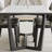 Sturdy Thick Slab & Solid Wood Dining Table Sets.-107199471